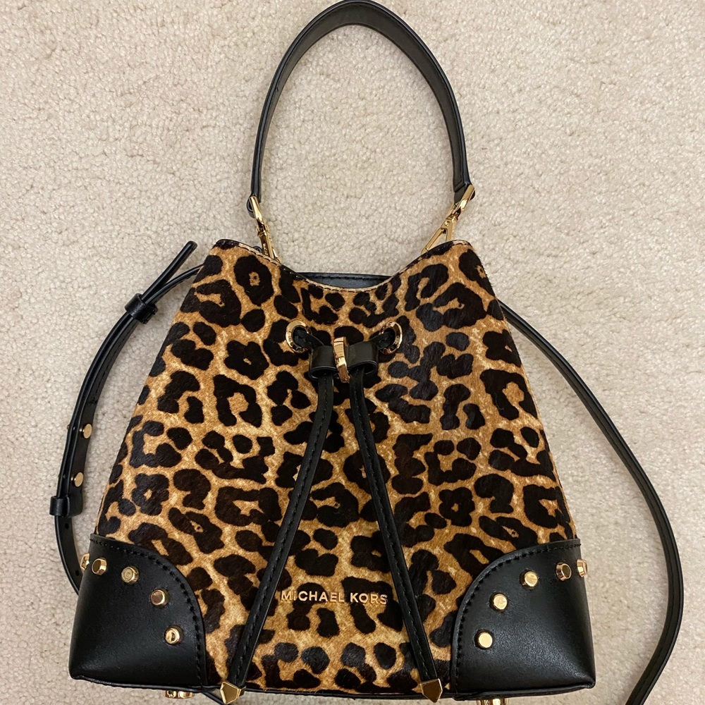 Michael Kors Leopard Print Purse